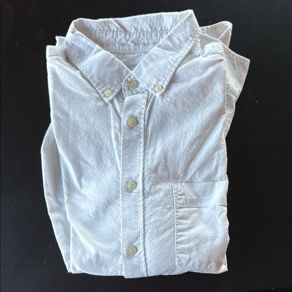 White Men's Oxford Shirt